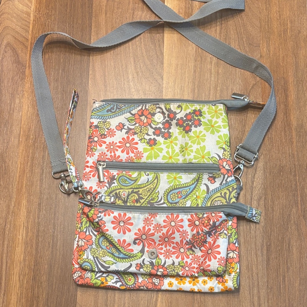 Braciano Floral Crossbody Bag